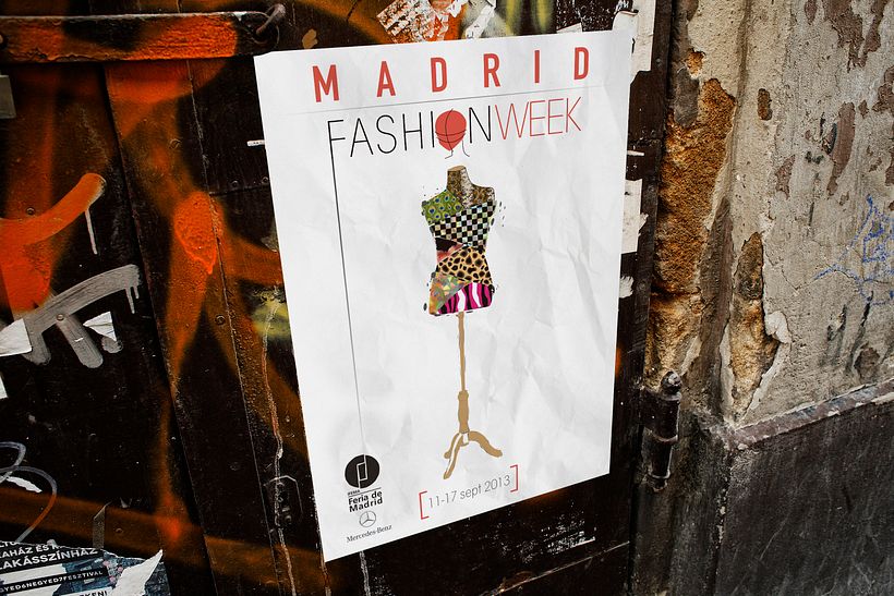 DISEÑO DE CARTEL PARA LA FASHION WEEK MADRID 2013 0