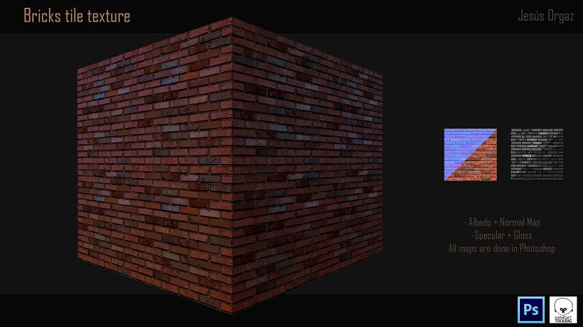 Textura pared de ladrillos realista 0