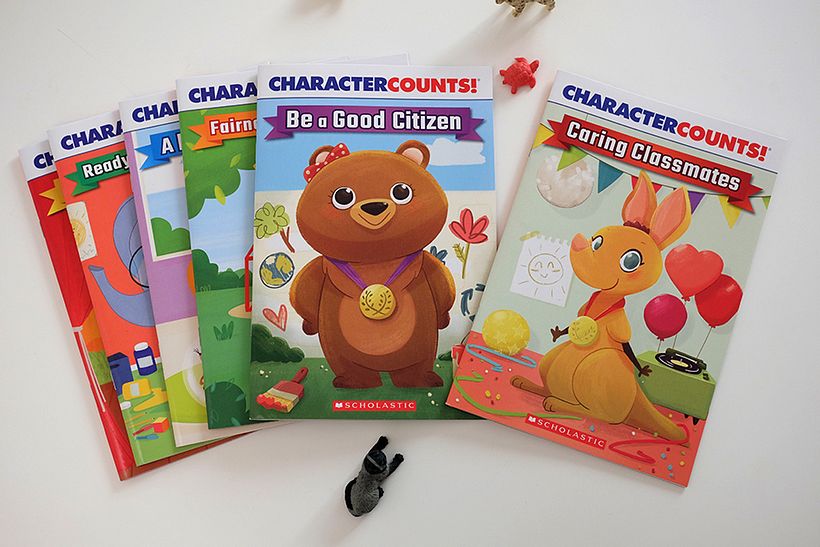 Character Counts! - Traditionelle Illustration
