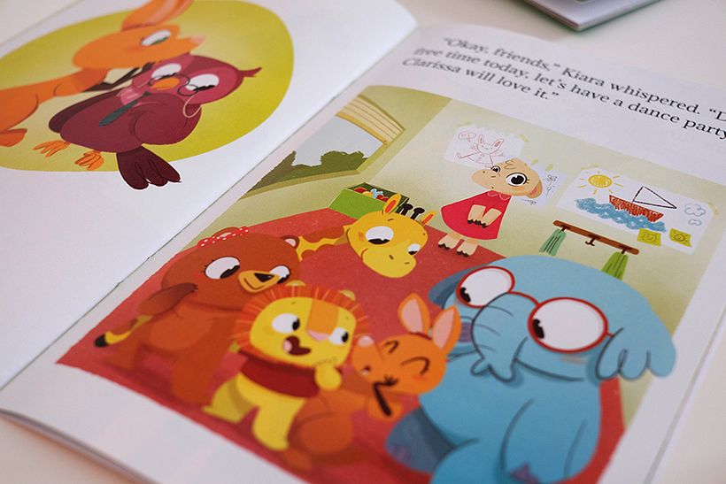 Character Counts! - Traditionelle Illustration