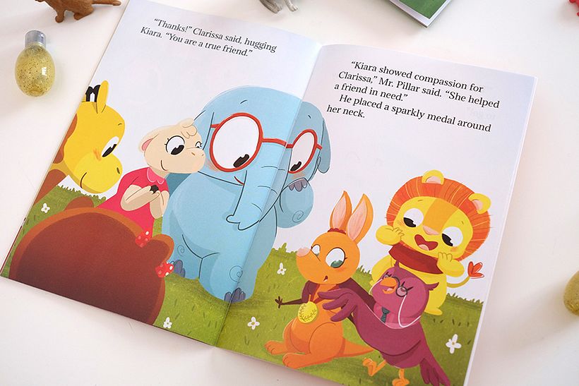 Character Counts! - Traditionelle Illustration