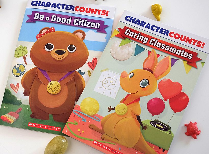Character Counts! - Traditionelle Illustration