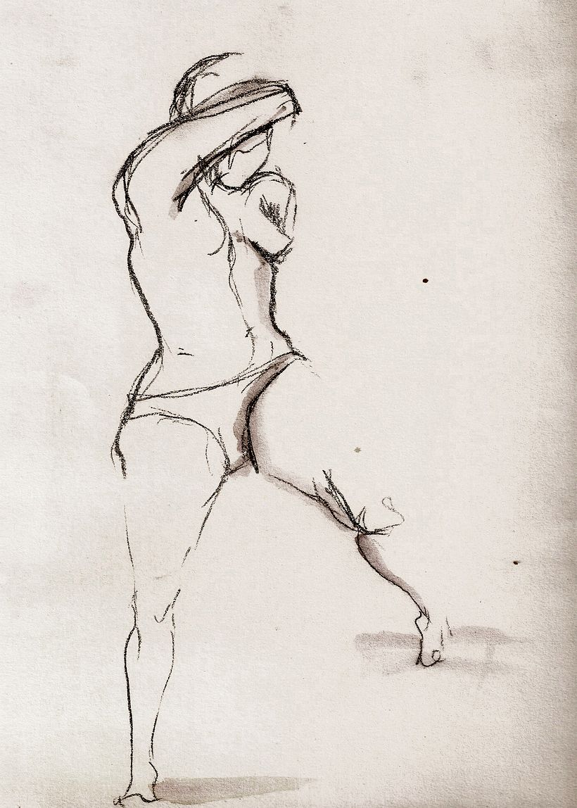 Dibujo del movimiento 6