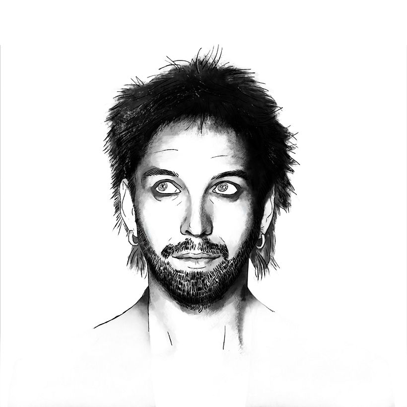 Shuarma: Retrato ilustrado con Photoshop 2