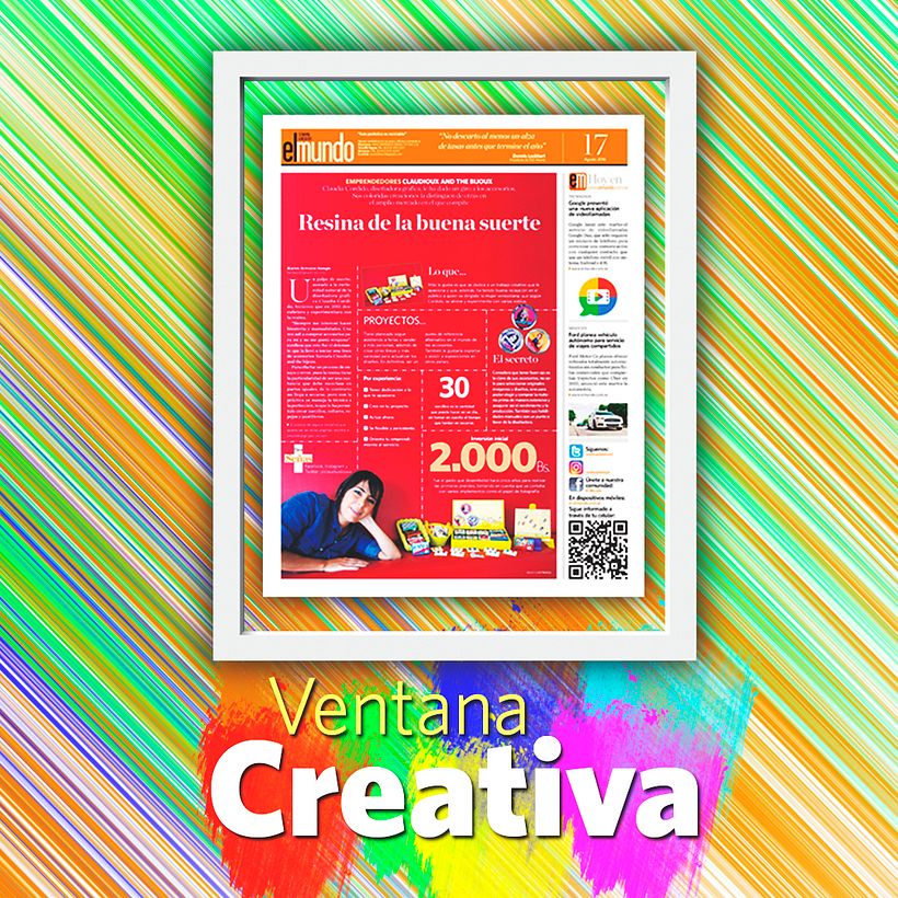Trabajos en Ventana Creativa 3
