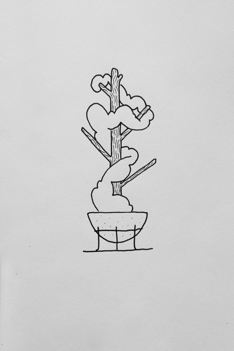 Hugo in Garden, ¿bonsái o escultura? 2