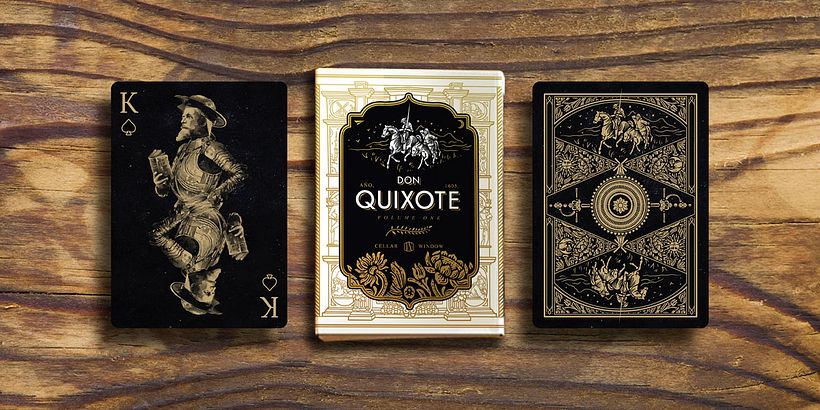 Una baraja que homenajea a Don Quijote 1