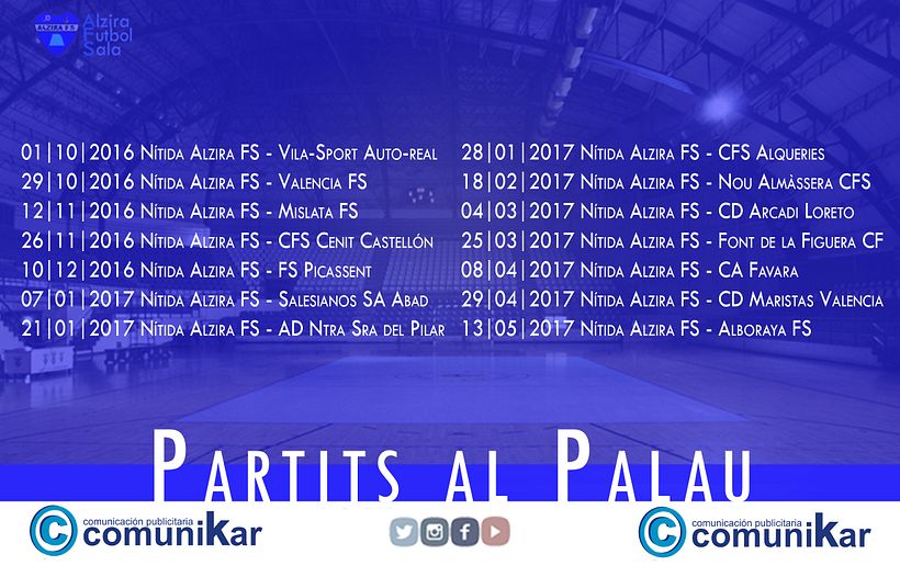 Comunicación |  Alzira Futbol Sala 2