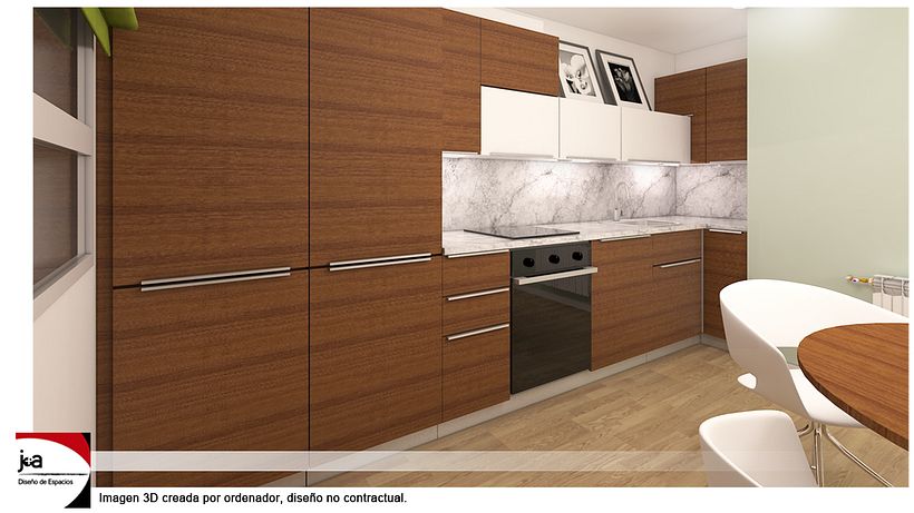 Renovation of a three bedroom apartment in Madrid 2