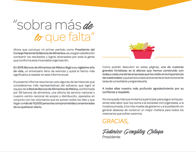 INFORME ANUAL BANCO DE ALIMENTOS DE MEXICO 2015 4