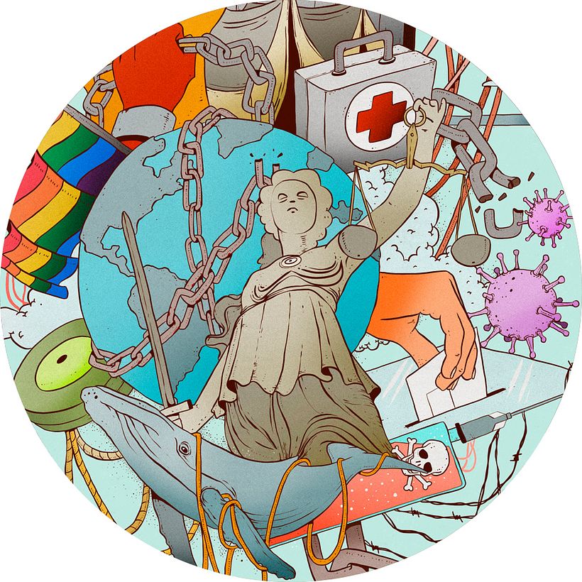Mi Proyecto del curso: Técnicas de Ilustración y composición realista para prensa 7