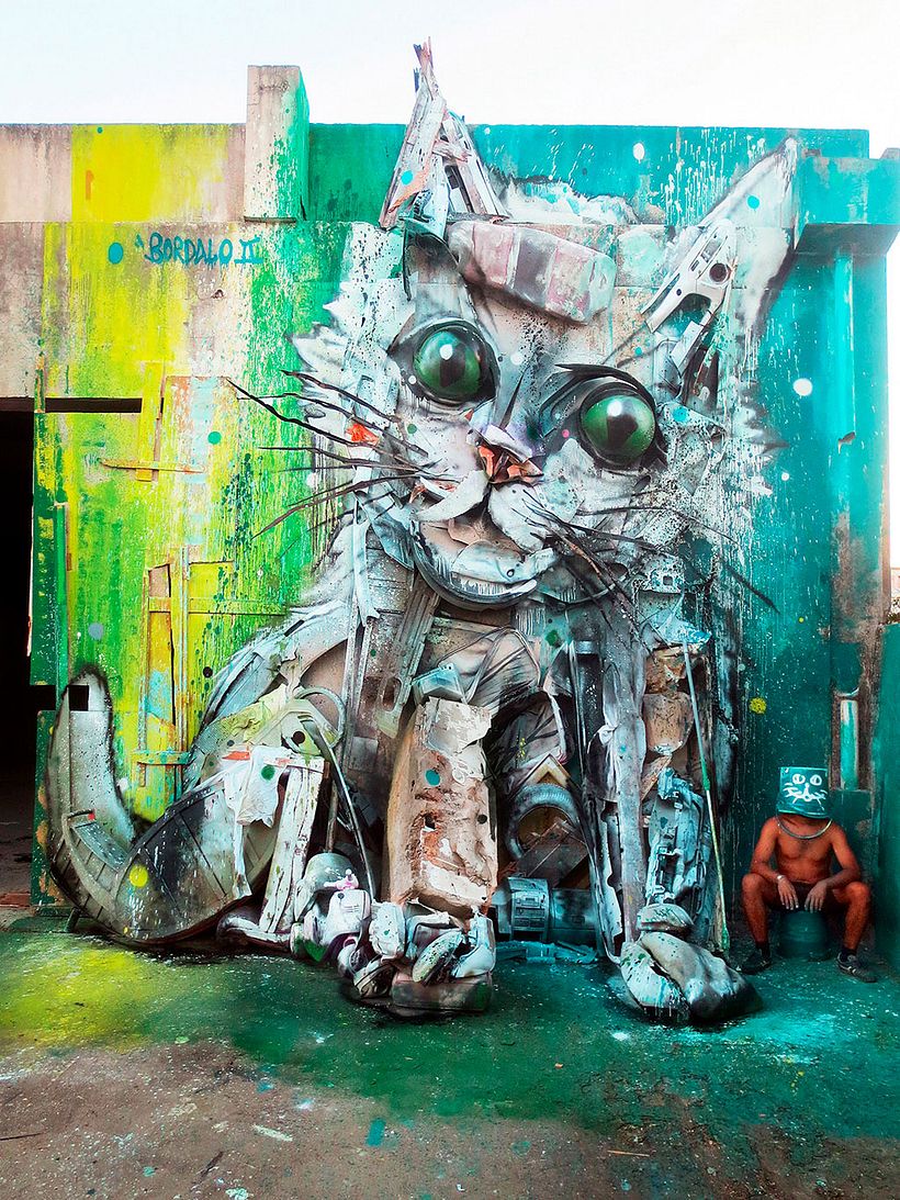 El arte urbano que remueve conciencias de Bordalo II 7
