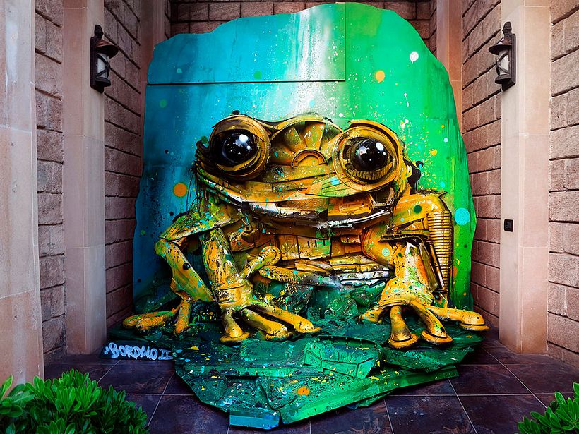 El arte urbano que remueve conciencias de Bordalo II 9