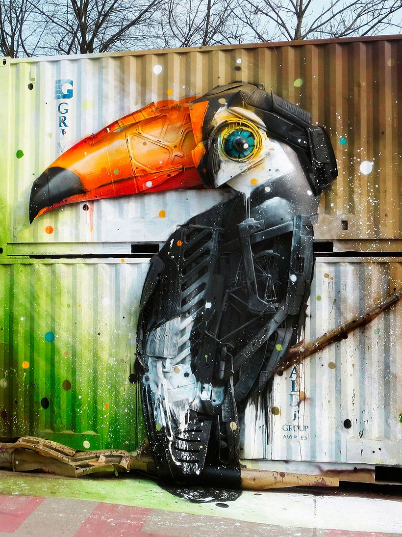 El arte urbano que remueve conciencias de Bordalo II 11
