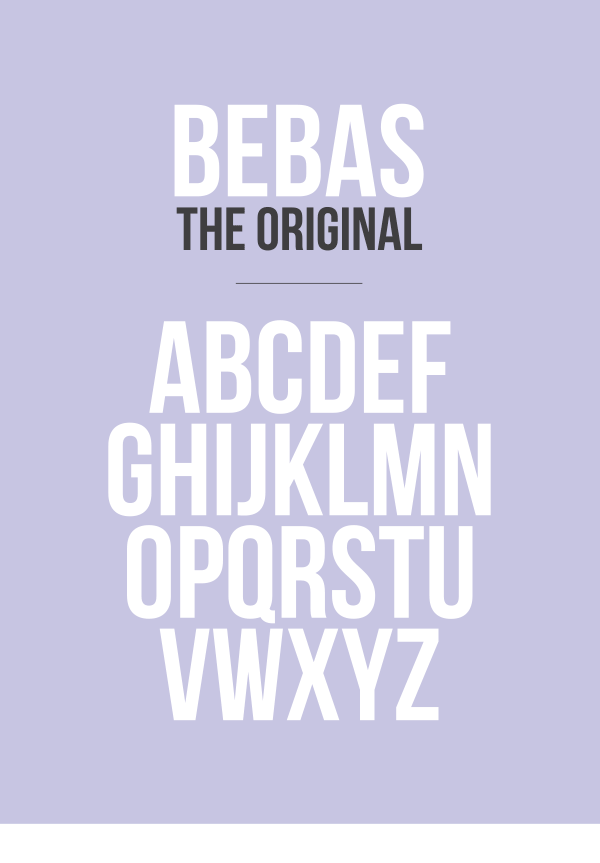 BEBAS Neue Family / Free 1