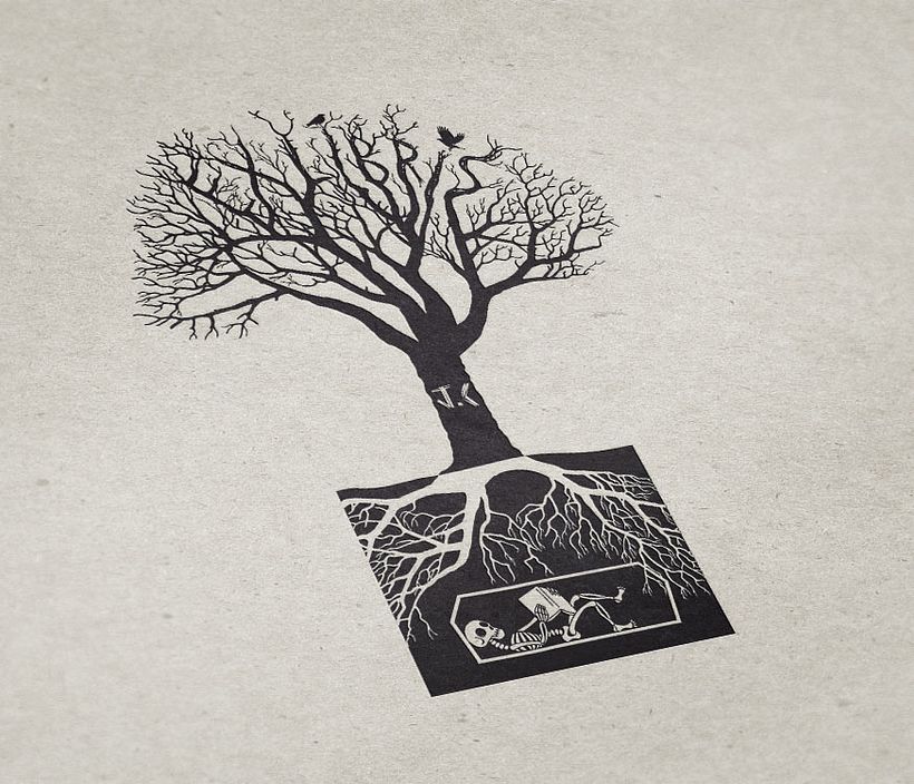 Ex-Libris - Ilustración tradicional