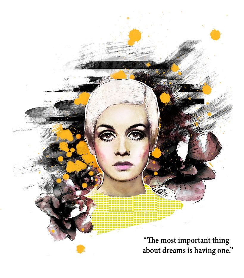 Mi Proyecto del curso: Retrato de Twiggy 0