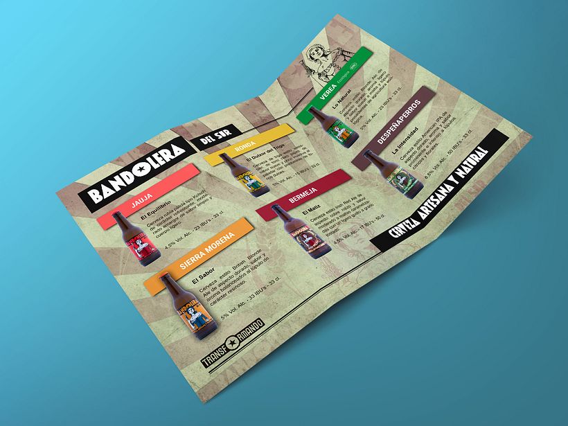 Tríptico Cervezas Bandolera 1