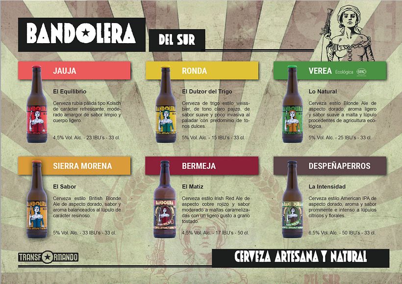 Tríptico Cervezas Bandolera 3