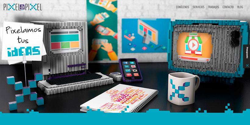 Diseño gráfico, Desarrollo y Diseño Web de Pixel a Pixel 1