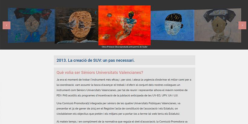 Desarrollo y Diseño Web Senior Universitats Valencianes 2