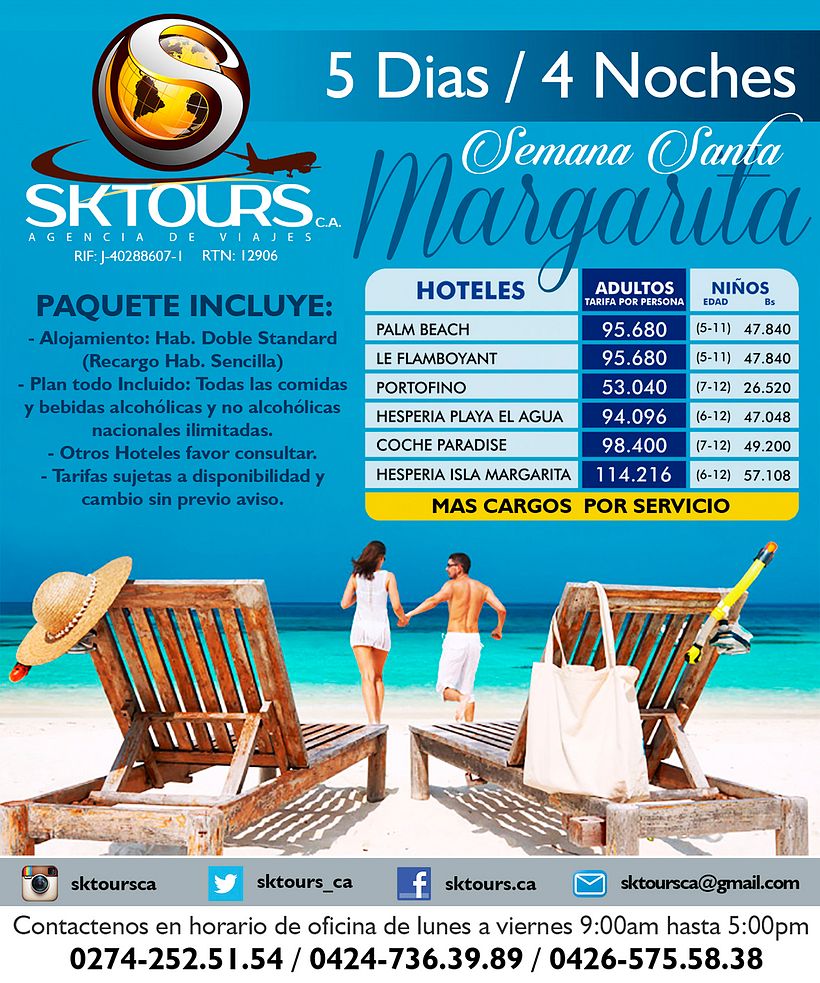 Sktours C.A. / Agencia de Viajes 3