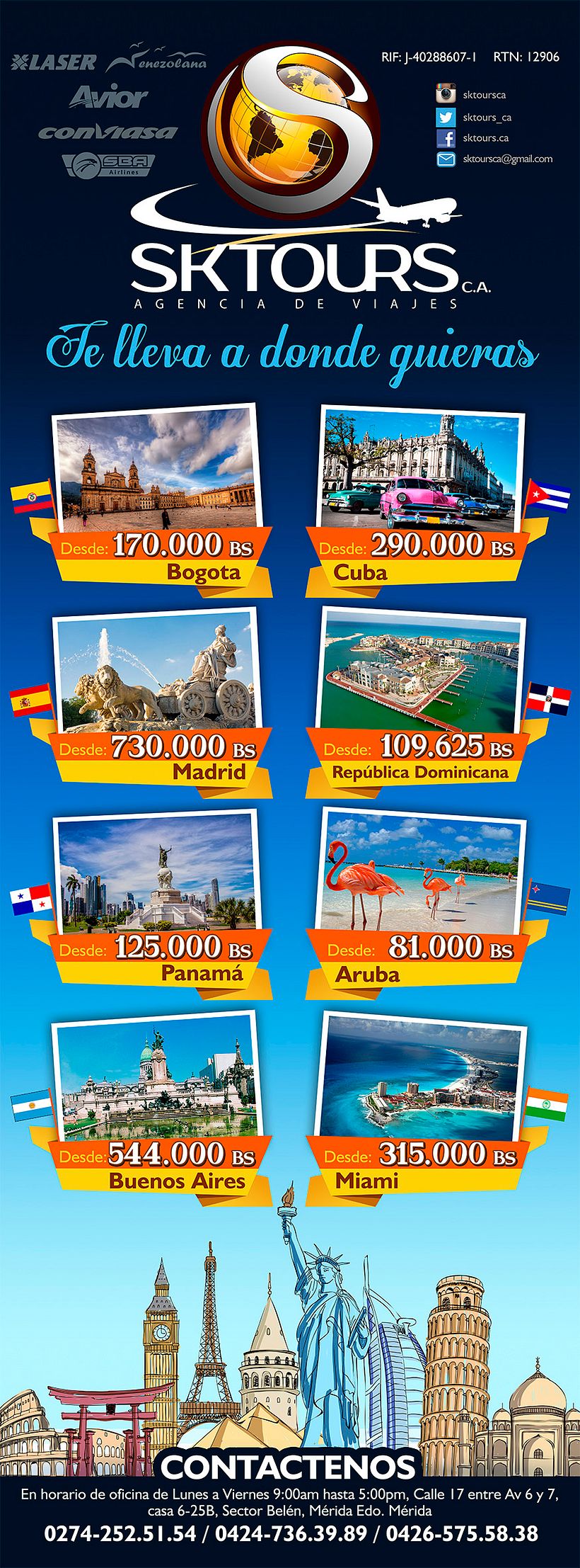 Sktours C.A. / Agencia de Viajes 5