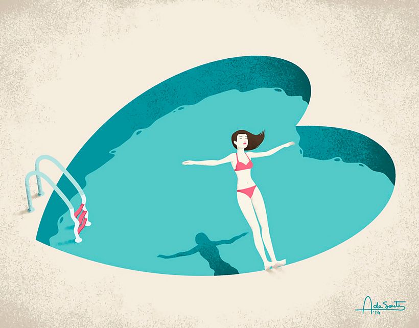 Las ilustraciones editoriales de Andrea de Santis 1