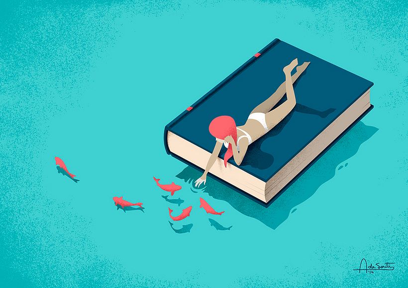 Las ilustraciones editoriales de Andrea de Santis 4