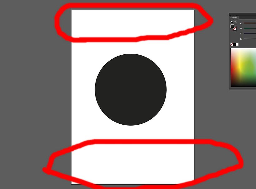Como recortar un espacio de trabajo en Illustrator? 1