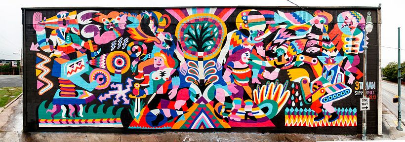 Arte urbano primigenio de la mano de 3ttman 3