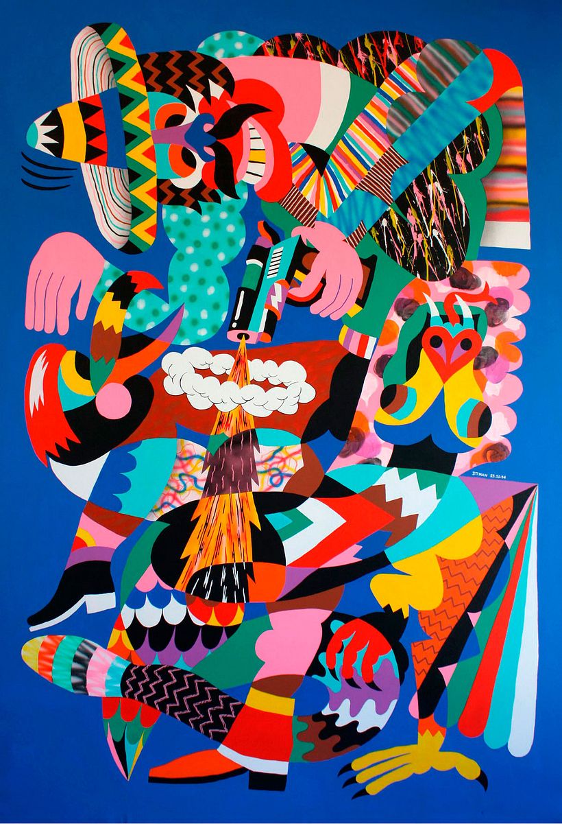 Arte urbano primigenio de la mano de 3ttman 7