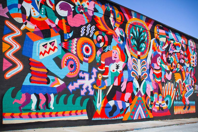 Arte urbano primigenio de la mano de 3ttman 4