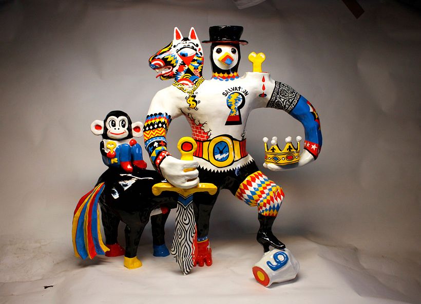 Arte urbano primigenio de la mano de 3ttman 13