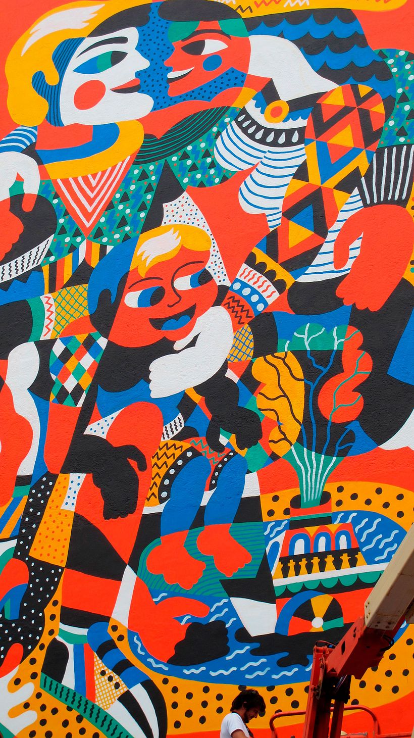 Arte urbano primigenio de la mano de 3ttman 19