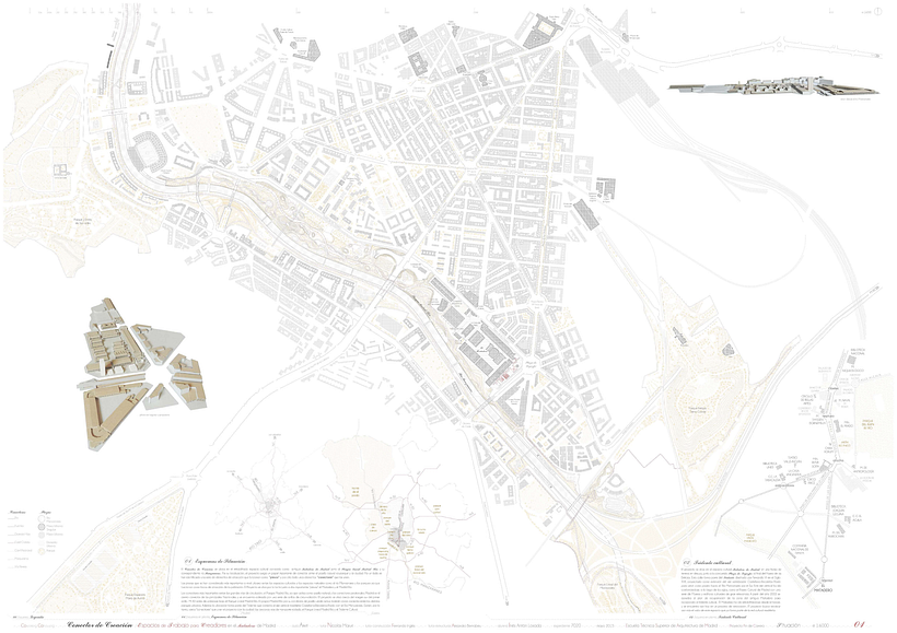 Creation Conector! | Working space for creatives in an old industrial site in Madrid, majoring in sustainable design | ETSAM 2015 | Final architectural thesis 0