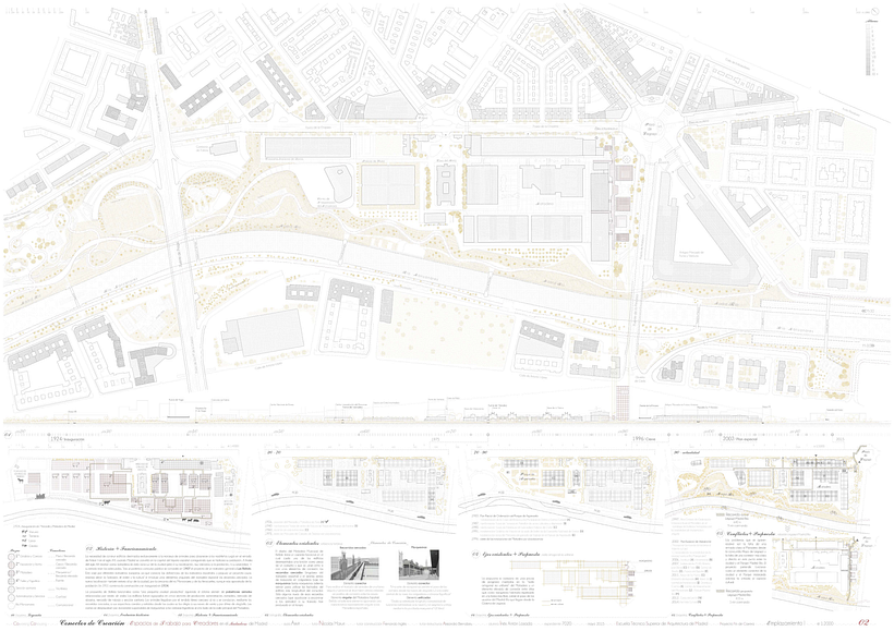 Creation Conector! | Working space for creatives in an old industrial site in Madrid, majoring in sustainable design | ETSAM 2015 | Final architectural thesis 1
