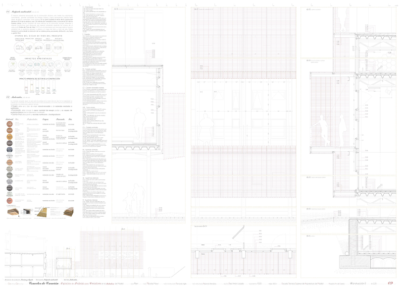 Creation Conector! | Working space for creatives in an old industrial site in Madrid, majoring in sustainable design | ETSAM 2015 | Final architectural thesis 8
