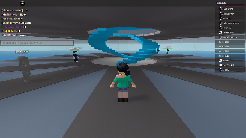 Jugando roblox -1