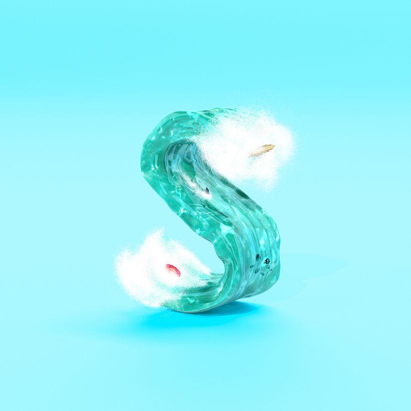 Mi Proyecto del curso Lettering 3D 3