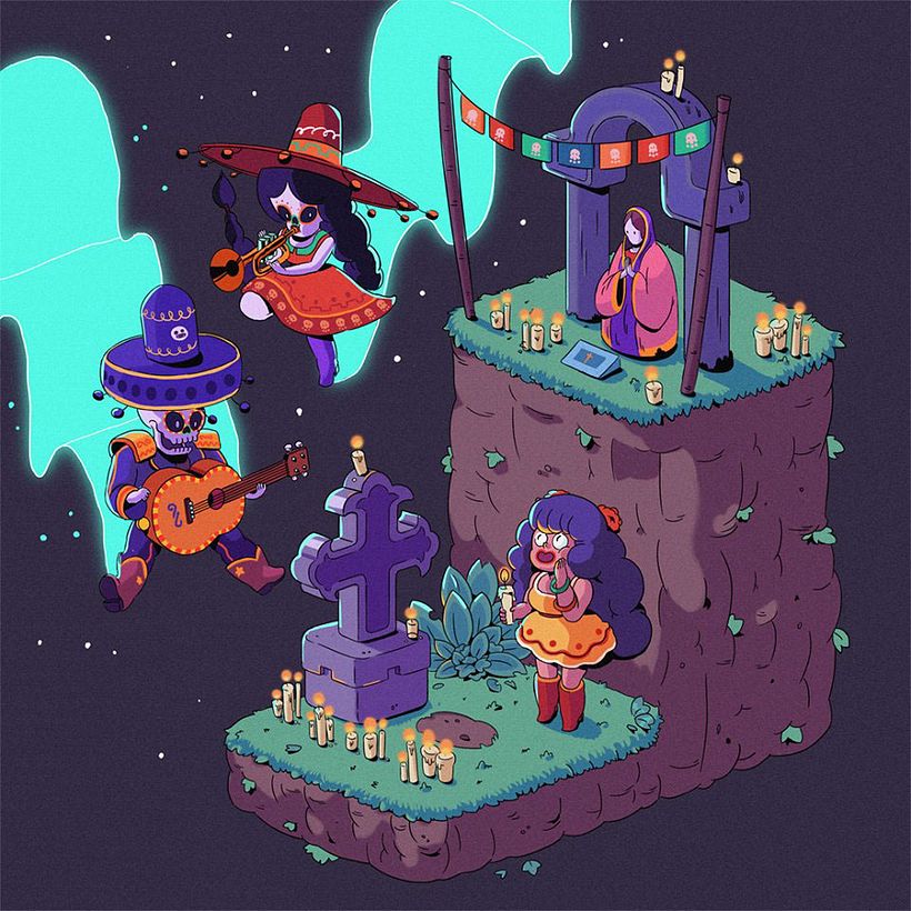 10 diseños para celebrar el Día de Muertos 17