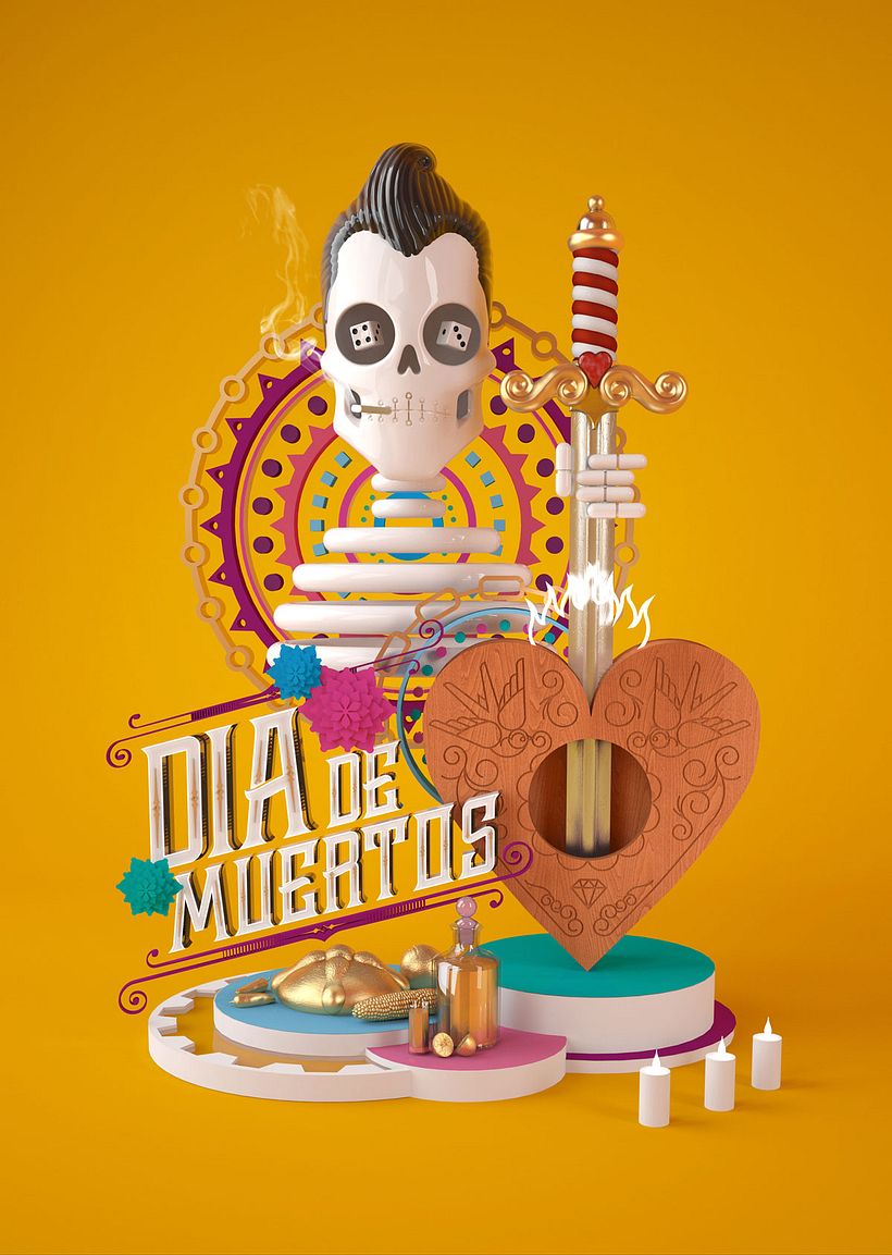 10 diseños para celebrar el Día de Muertos 20
