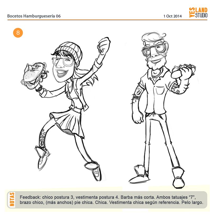 The original Big 7 - Ilustración tradicional