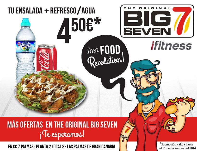The original Big 7 - Ilustración tradicional