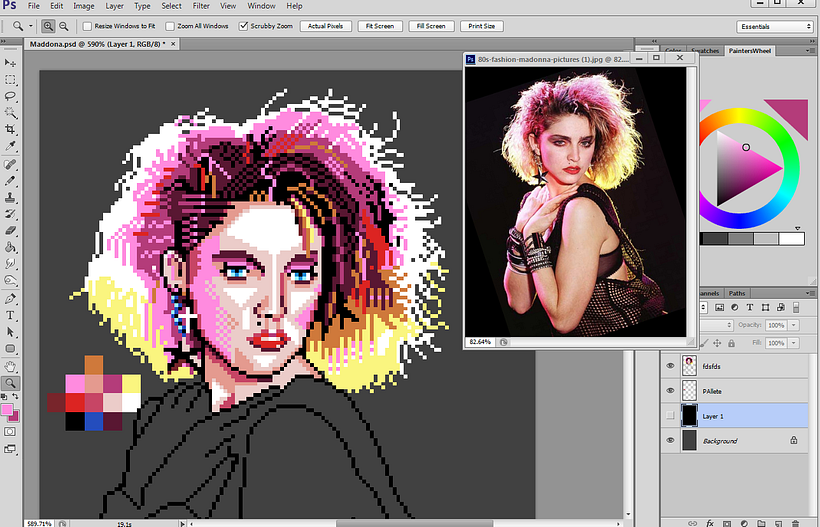 Retratos Pixel Art 8