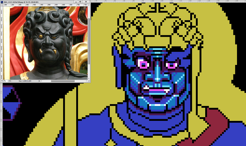 Retratos Pixel Art 12