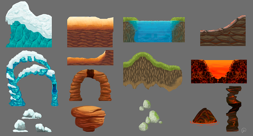 Estudio de texturas y materiales para videojuego -1