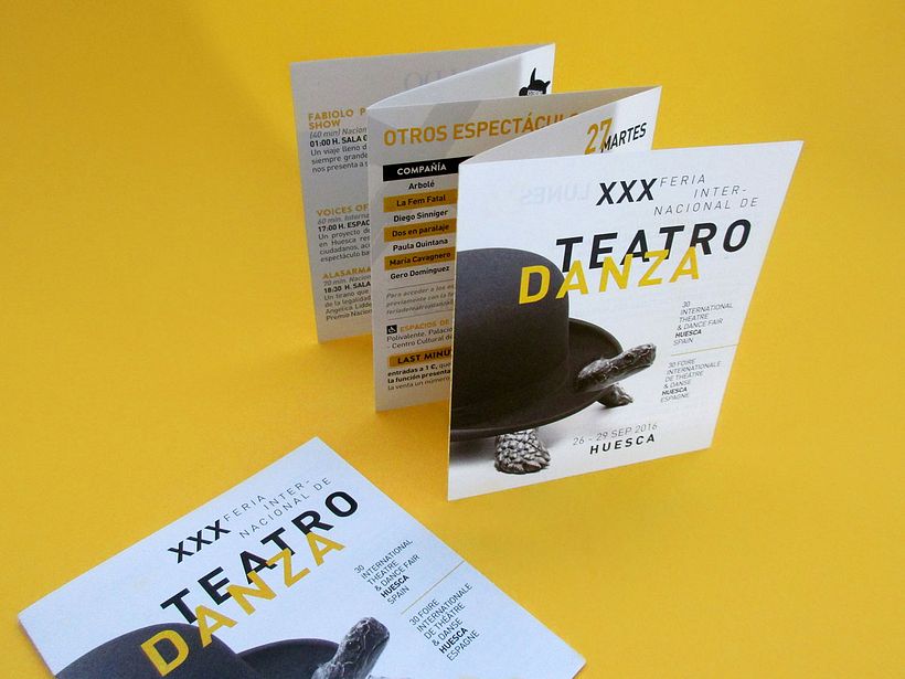 Branding para la Feria internacional de teatro y danza de Huesca 7