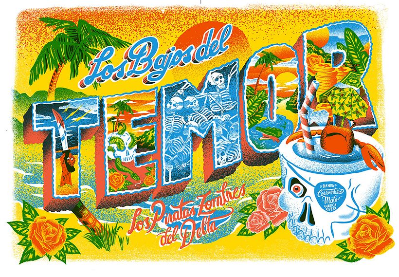 Ilustraciones old school de la mano de Alan Berry Rhys 1