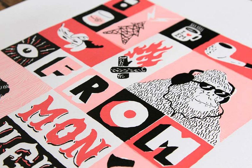 Ilustraciones old school de la mano de Alan Berry Rhys 10